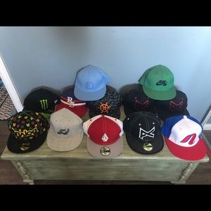 Various Hard to Find Snowboard Hats